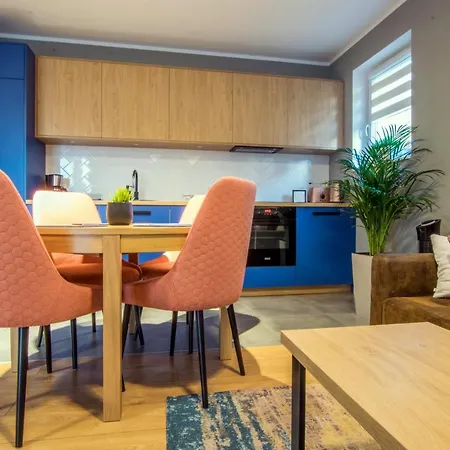 W&k - Blue - Klimatyzacja, Fv Vat, Parking W Garazu, Blisko Dworca I Centrum, Wi-fi Lejlighed *