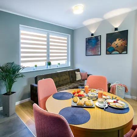 W&K - Blue Suite - Fv Vat, Parking W Garazu, Blisko Dworca I Centrum, Wi-Fi *