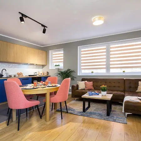 W&K - Blue Suite - Fv Vat, Parking W Garazu, Blisko Dworca I Centrum, Wi-Fi Appartement *