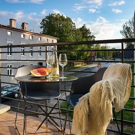 W&K - Blue Suite - Fv Vat, Parking W Garazu, Blisko Dworca I Centrum, Wi-Fi