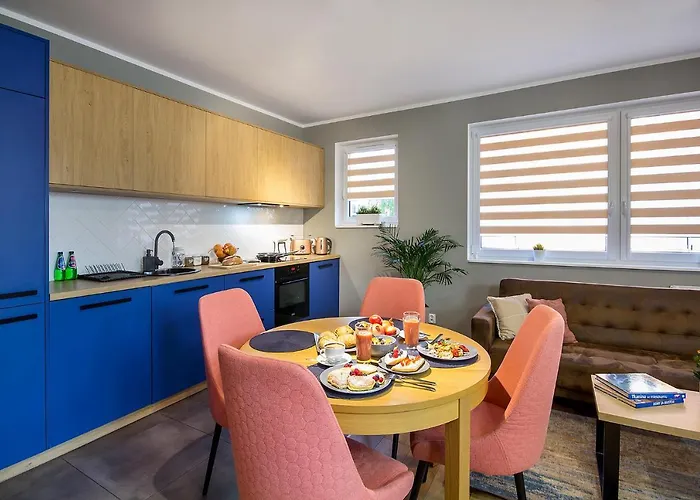 W&k - Blue - Klimatyzacja, Fv Vat, Parking W Garazu, Blisko Dworca I Centrum, Wi-fi Apartman