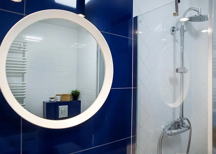 W&k - Blue - Klimatyzacja, Fv Vat, Parking W Garazu, Blisko Dworca I Centrum, Wi-fi Apartman