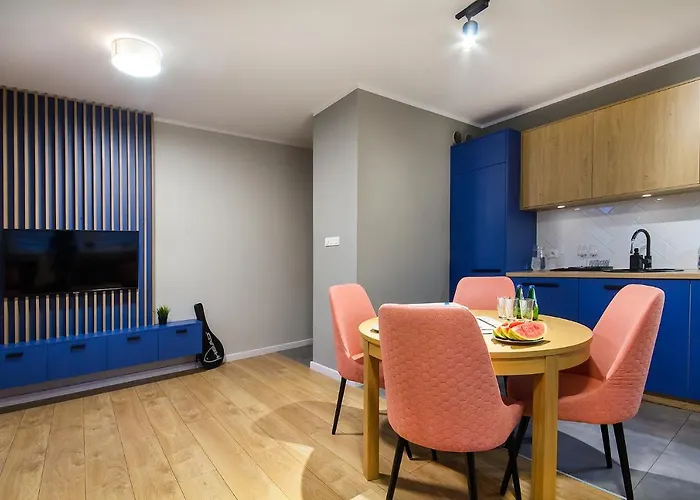 W&k - Blue - Klimatyzacja, Fv Vat, Parking W Garazu, Blisko Dworca I Centrum, Wi-fi * Koszalin